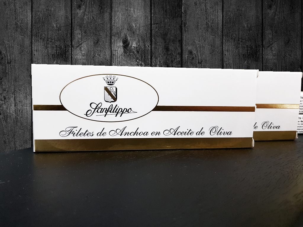 Anchoas Sanfilippo 12 lomos.